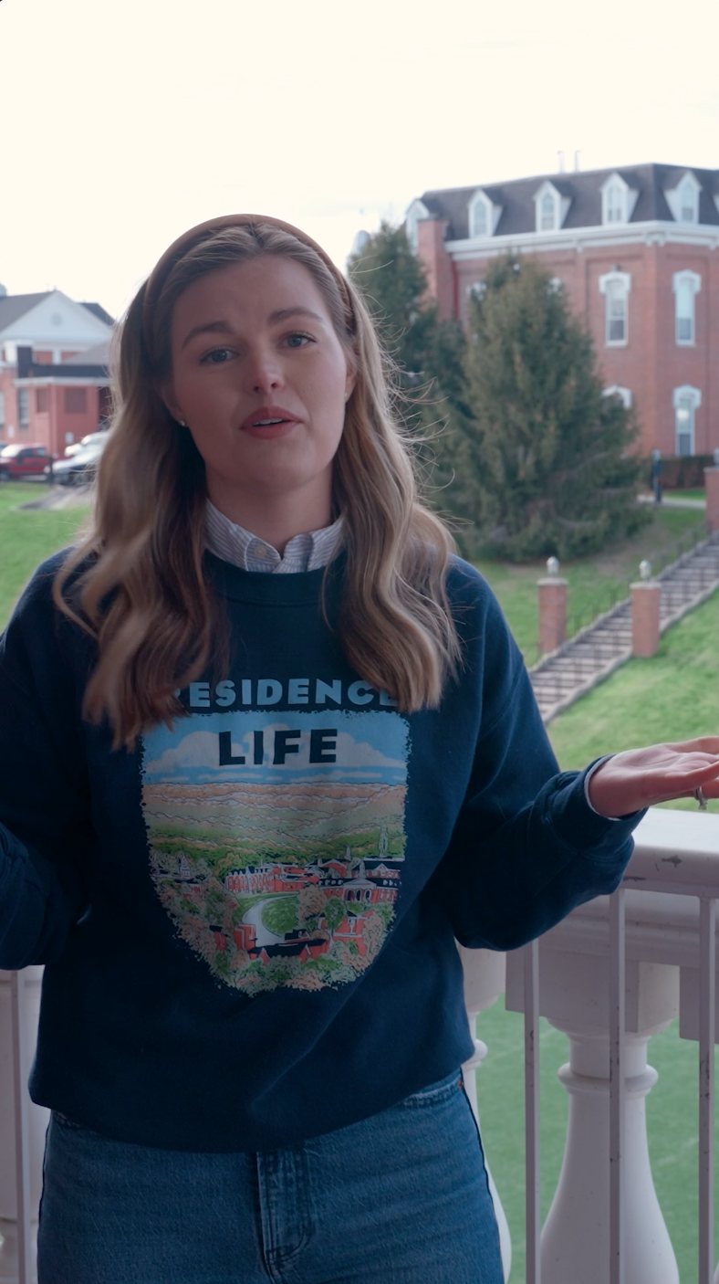 Housing staff answer questions about the benefits of living on campus.