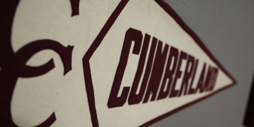 An old Cumberlands banner